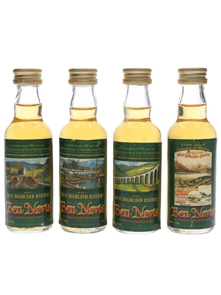 Dew Of Ben Nevis West Highland Railway 100th Anniversary 4 x 5cl / 40%