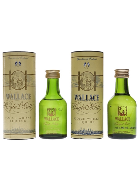 Wallace Single Malt Scotch Whisky Liqueur  2 x 5cl / 35%