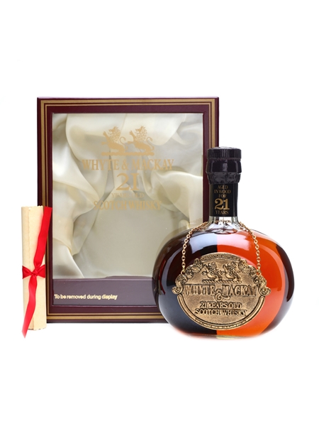 Whyte & Mackay 21 Years Old Crystal Decanter 75cl / 43%