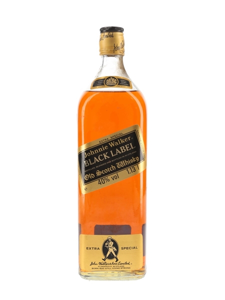 Johnnie Walker Black Label Bottled 1980s 113cl / 40%