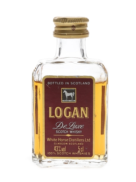 Logan De Luxe Bottled 1980s - White Horse Distillers 5cl / 43%