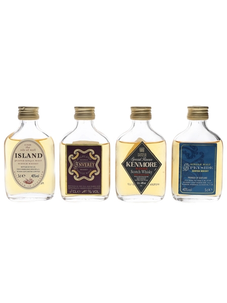 Marks & Spencer Scotch Whisky Inverey, Island, Kenmore & Speyside 4 x 5cl / 40%