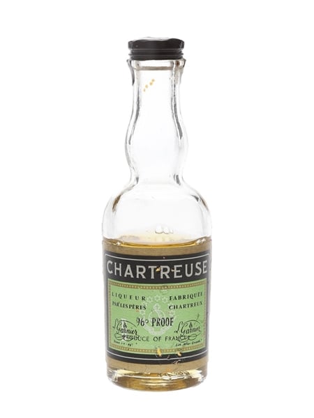 Chartreuse Green Bottled 1960s-1970s 3cl / 55%