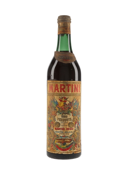 Martini Vino Vermouth Bottled 1950s 100cl