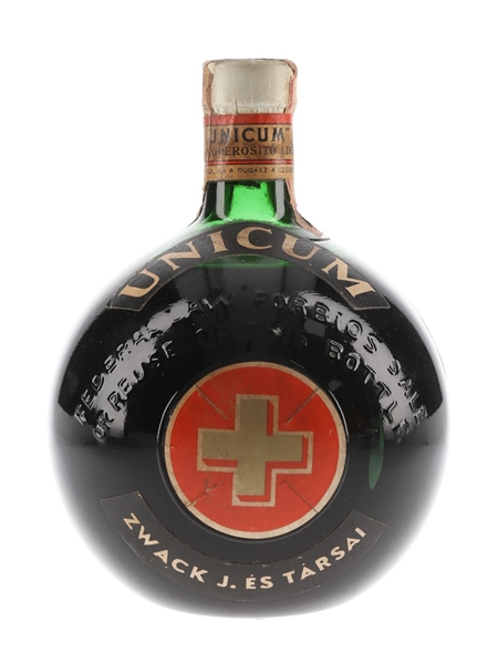 Zwack Unicum Herbal Liqueur Bottled 1960s - Entres & Schianni 100cl / 42%