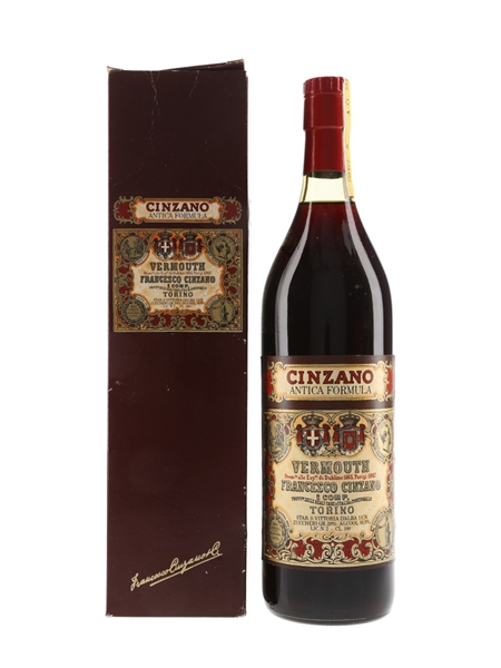 Cinzano Antica Formula Vermouth Bottled 1970s 100cl / 16.5%