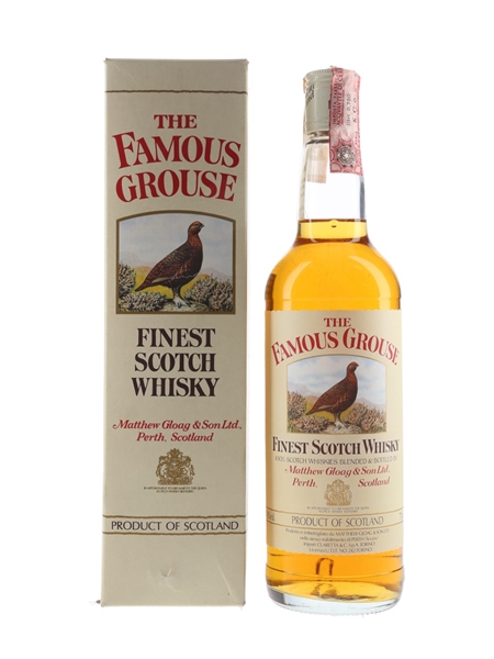 Famous Grouse Bottled 1980s - Claretta 75cl / 40%