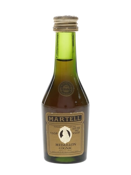 Martell Medaillon VSOP Bottled 1980s - Duty Free 5cl