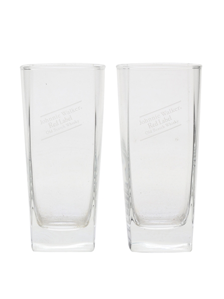 Johnnie Walker Red Label Highball Glasses  