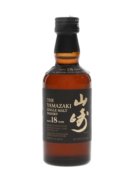 Yamazaki 18 Year Old Suntory International Corp., New York 5cl / 43%