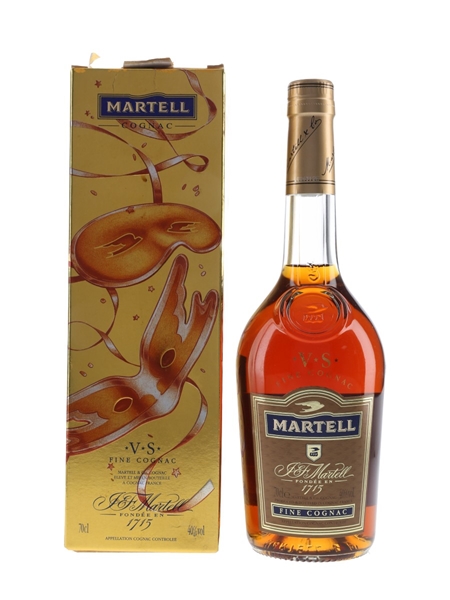 Martell 3 Star VS Bottled 1990s 70cl / 40%