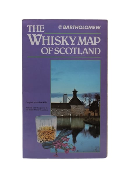 Bartholomew Whisky Map Of Scotland Complied By Andrew Elder 