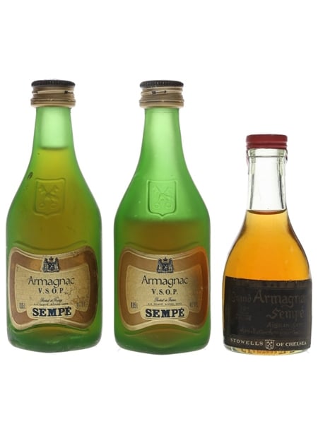 Sempe Armagnac  3 x 2.8cl-5cl / 40%