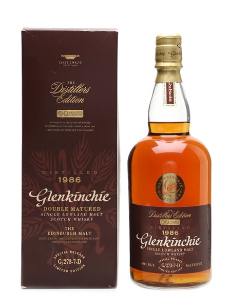 Glenkinchie 1986 Distillers Edition First Release 100cl