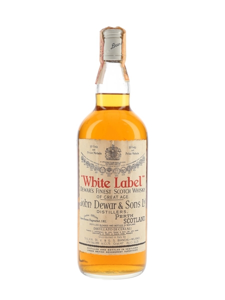 Dewar's White Label Bottled 1960s - Silva 75cl / 43%