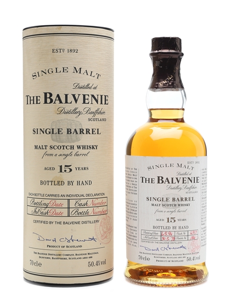 Balvenie 1978 Single Barrel #4337 15 Years Old 70cl / 50.4%