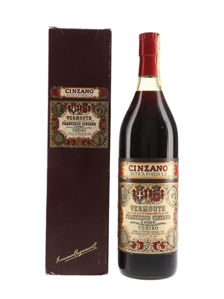 Cinzano Antica Formula Vermouth Bottled 1970s 100cl / 16.5%