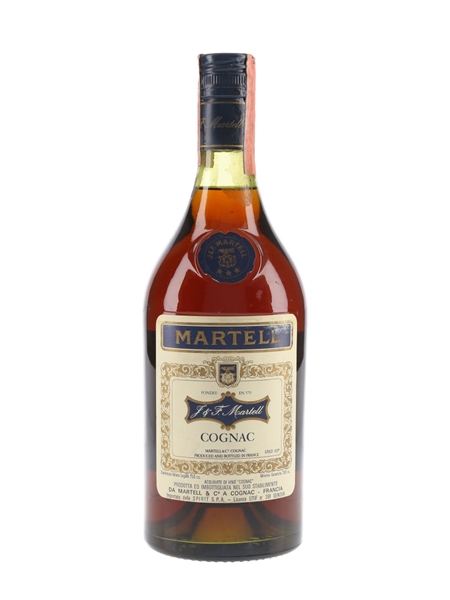 Martell 3 Star Bottled 1970s - Spirit 75cl / 40%