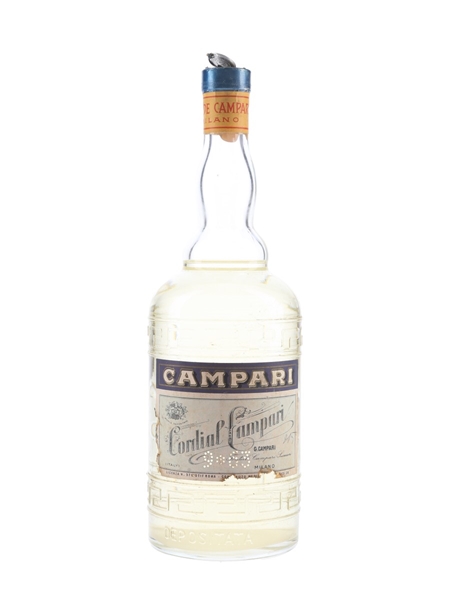 Campari Cordial Bottled 1960s 75cl / 36%