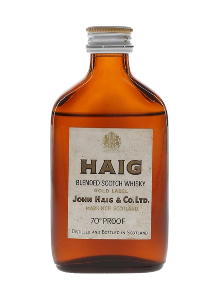 Haig Gold Label Bottled 1960s 5cl / 40%