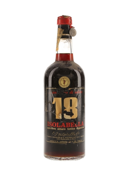 Isolabella 18 Amaro Bottled 1950s 100cl / 32%