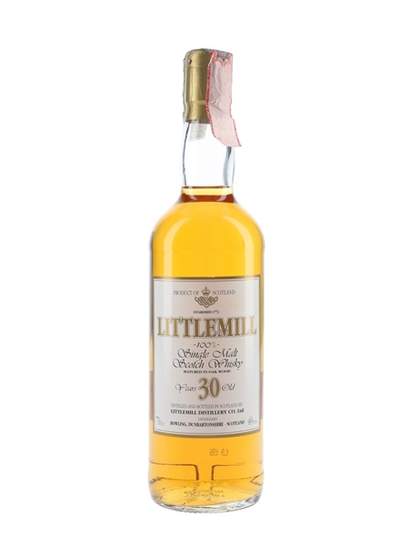 Littlemill 30 Year Old  70cl / 40%