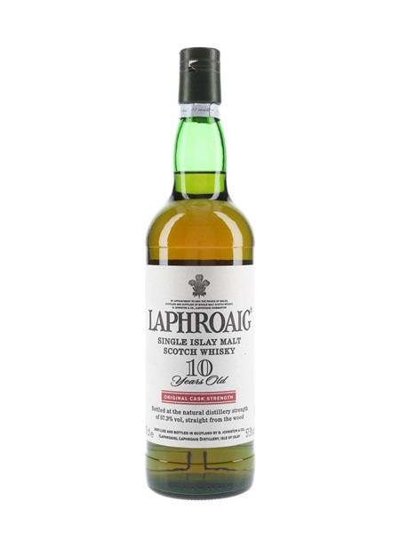 Laphroaig 10 Year Old Original Cask Strength Bottled 2000s 70cl / 57.3%