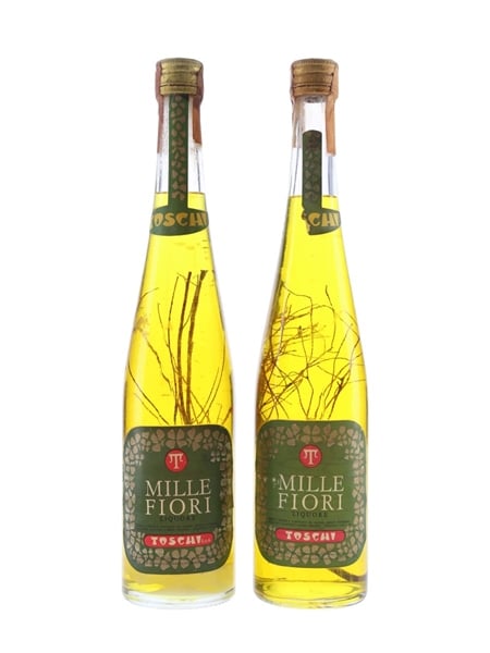 Toschi Millefiori Liqueur Bottled 1970s 2 x 75cl / 45%