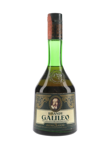 Galileo 3 Year Old Brandy Bottled 1970s 75cl / 40%