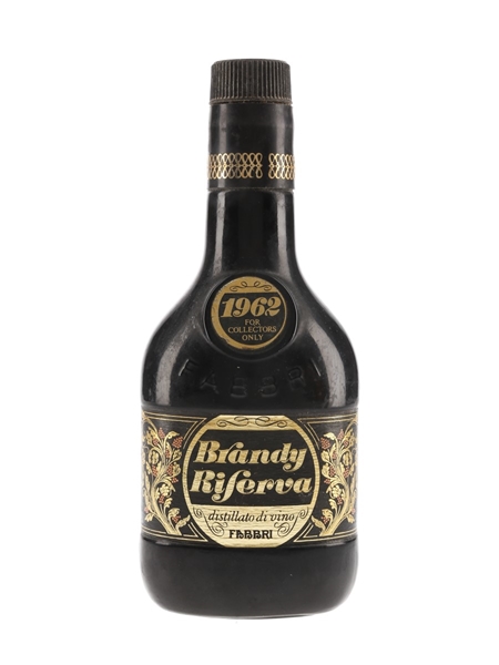 Fabbri Brandy Riserva 1962 Bottled 1970s 75cl / 40%