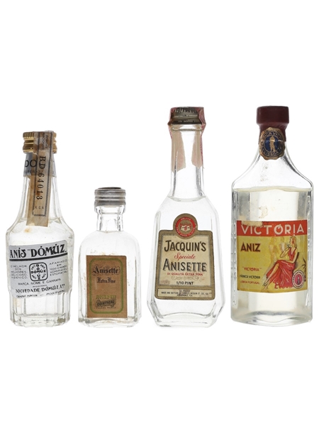 Assorted Anise Liqueurs Cointreau, Domusz, Jacquin's, Victoria 4 x  x 3cl-5cl