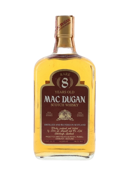 Mac Dugan 1972 8 Year Old Cora 75cl / 40%