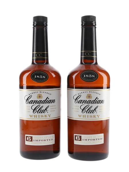 Canadian Club 6 Year Old  2 x 100cl / 40%