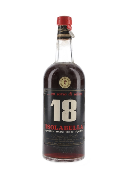 Isolabella 18 Amaro Bottled 1950s 100cl / 32%