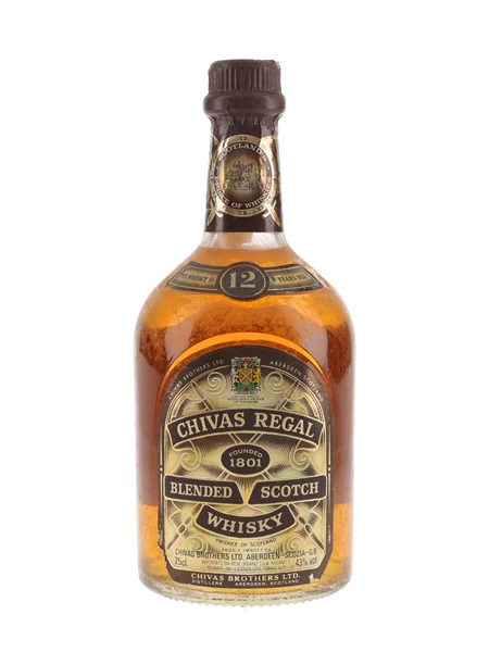 Chivas Regal 12 Year Old Bottled 1970s - Rene Briand 75cl / 43%