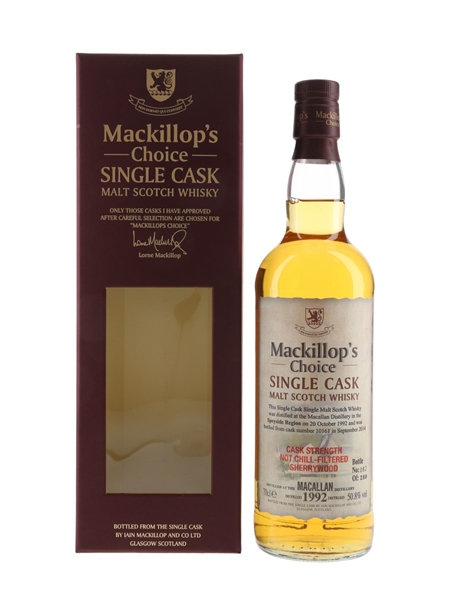 Macallan 1992 Mackillop's Choice Bottled 2014 70cl / 50.8%