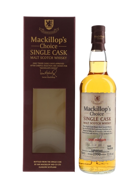 Laphroaig 1990 Mackillop's Choice Bottled 2013 70cl / 52.1%