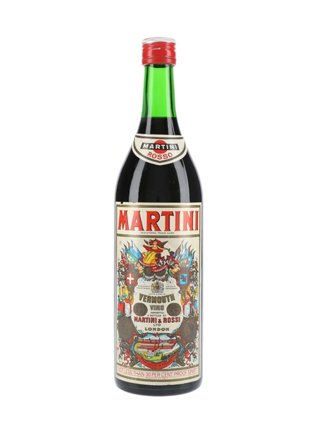 Martini Rosso Vermouth Bottled 1970s 75cl / 17%