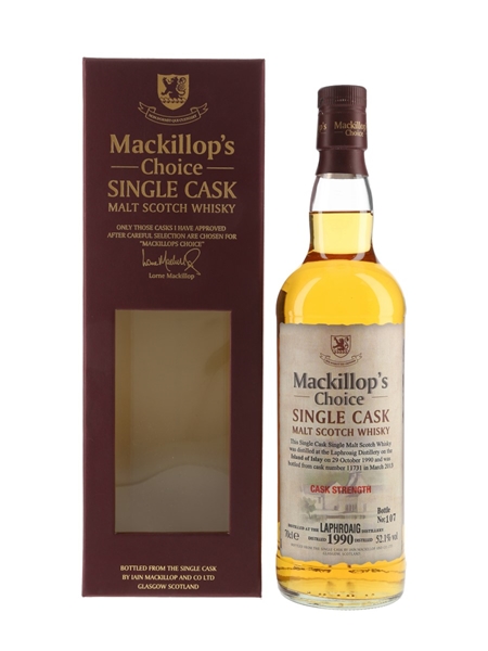 Laphroaig 1990 Mackillop's Choice Bottled 2013 70cl / 52.1%