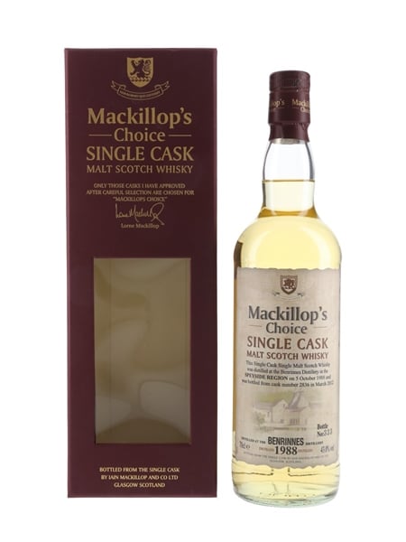 Benrinnes 1988 Mackillop's Choice Bottled 2012 70cl / 43%