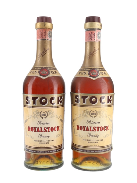 Stock VVSOP Royalstock Riserva Bottled 1970s 2 x 75cl / 40%