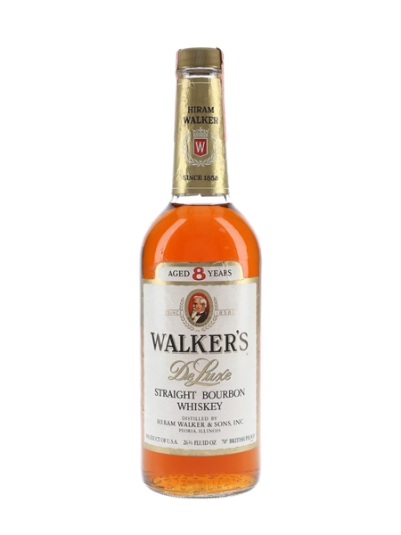 Walker's 8 Year Old Deluxe Bottled 1970s 75.7cl / 40%