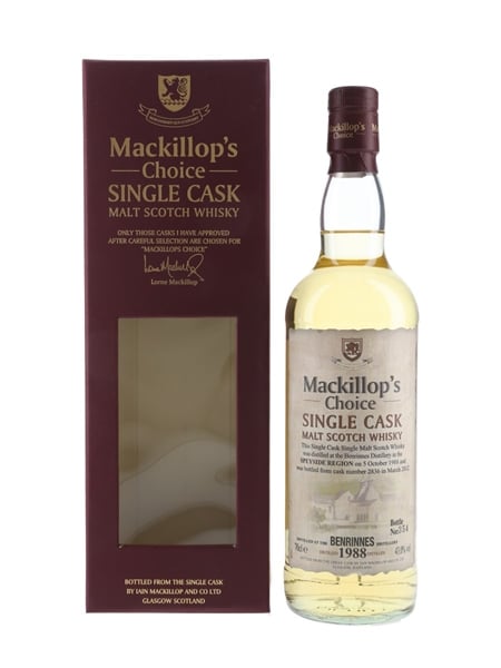 Benrinnes 1988 Mackillop's Choice Bottled 2012 70cl / 43%