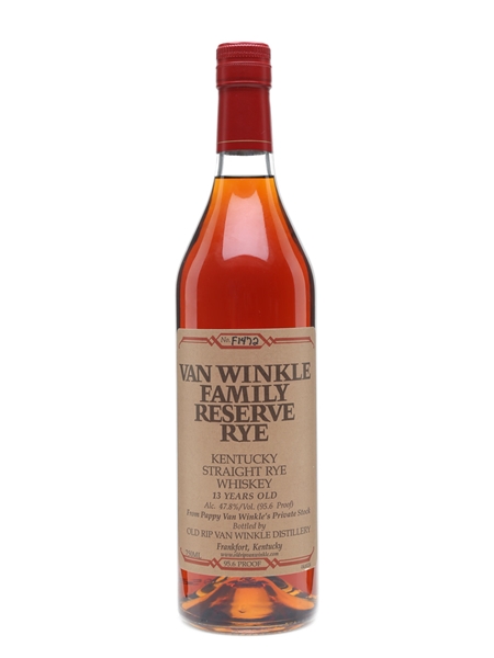 Van Winkle 13 Years Old Family Reserve Rye 75cl / 47.8%