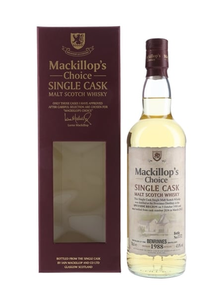 Benrinnes 1988 Mackillop's Choice Bottled 2012 70cl / 43%