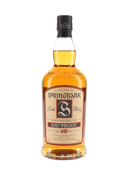 Springbank 10 Year Old 100 Proof Bottled 2000s 70cl / 57%