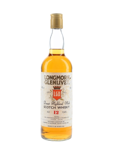 Longmorn Glenlivet 12 Year Old Bottled 1990s 70cl / 40%