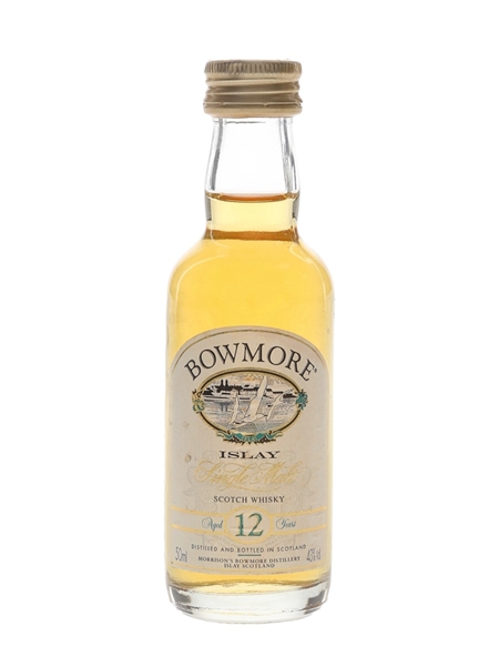 Bowmore 12 Year Old Bottled 2000s 5cl / 43%