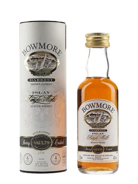 Bowmore Darkest Bottled 2000s 5cl / 43%