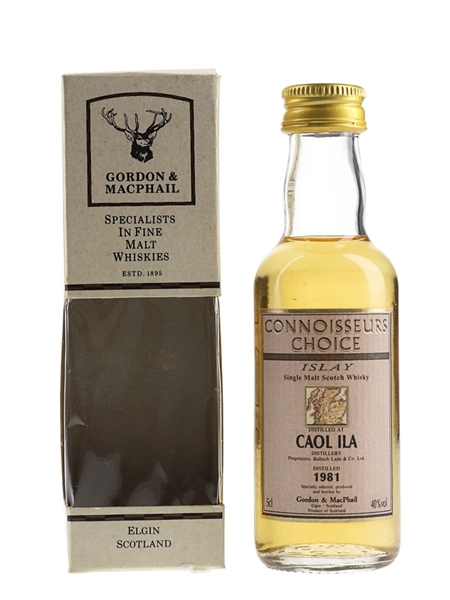 Caol Ila 1981 Bottled 1990s - Connoisseurs Choice 5cl / 40%